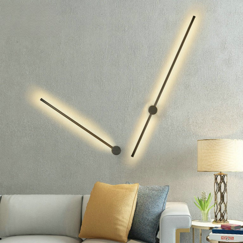 NordicRod | Minimalistische Wandleuchte mit Stecker – Eleganz trifft Funktionalität