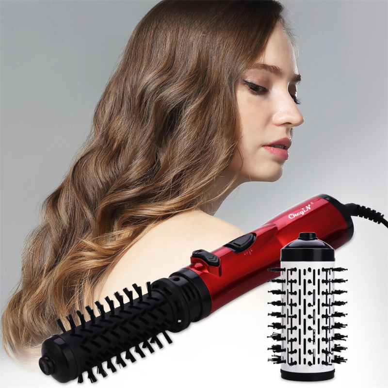 QuickCurl™ – 2-in-1 Automatische Haartrockner- & Glättbürste | Volumen, Glanz & Anti-Frizz-Technologie