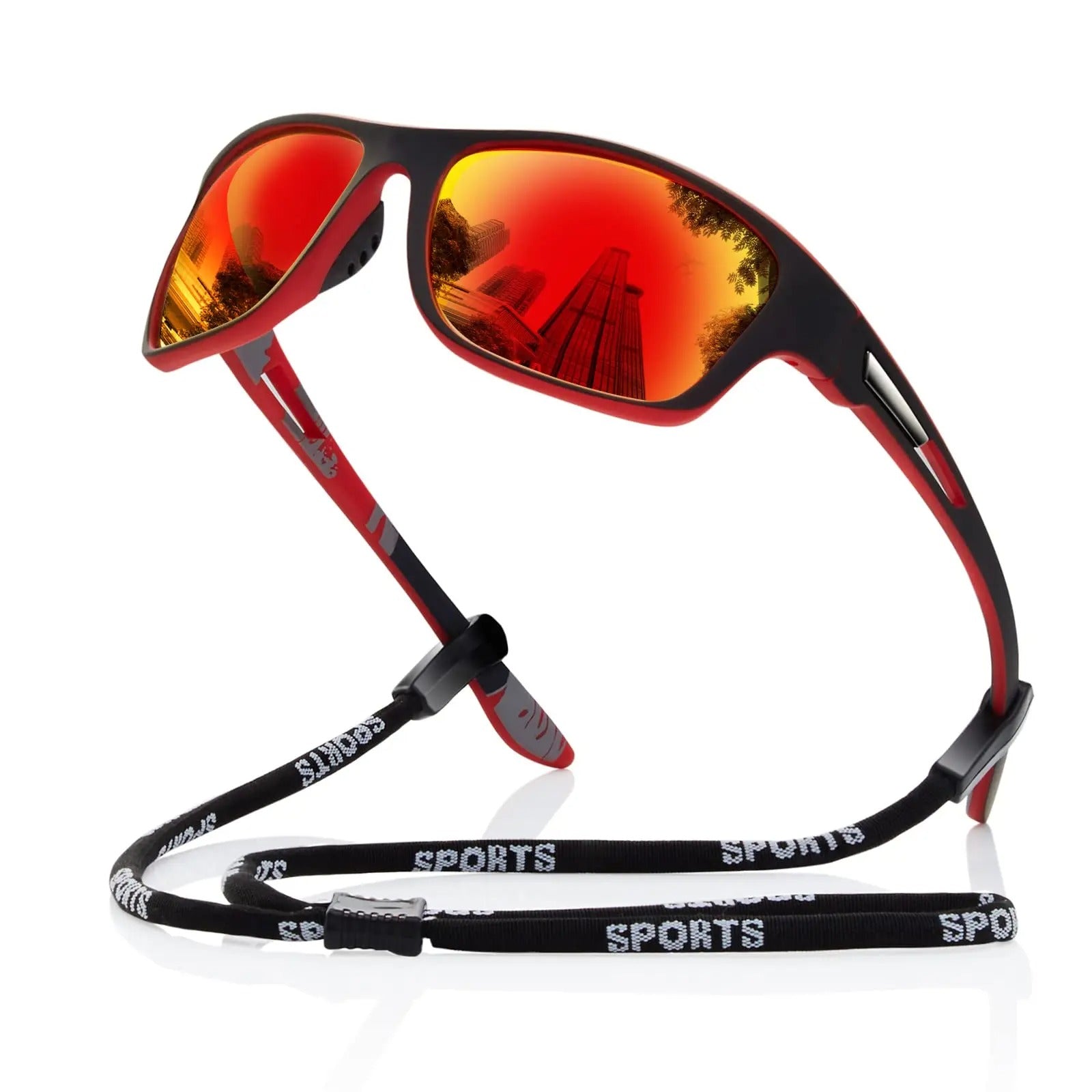 PolarVision™ Polarisierte Outdoor Sportbrille – UV400 Schutz, Leicht & Bruchsicher