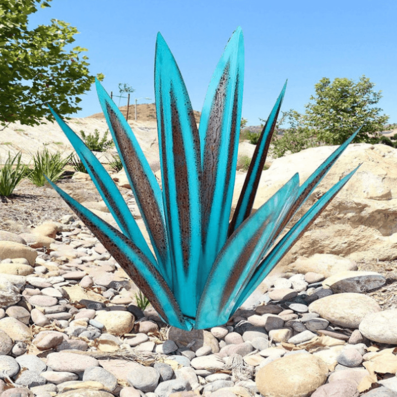 SolarAgave™ – Handgefertigte wasserdichte Solar-Gartenlampe | Stilvolle Außenbeleuchtung & Gartendeko