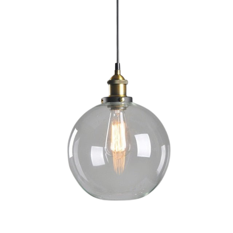 GlassHaven™ – Elegante Industrie-Pendelleuchte aus Glas im Loft-Design