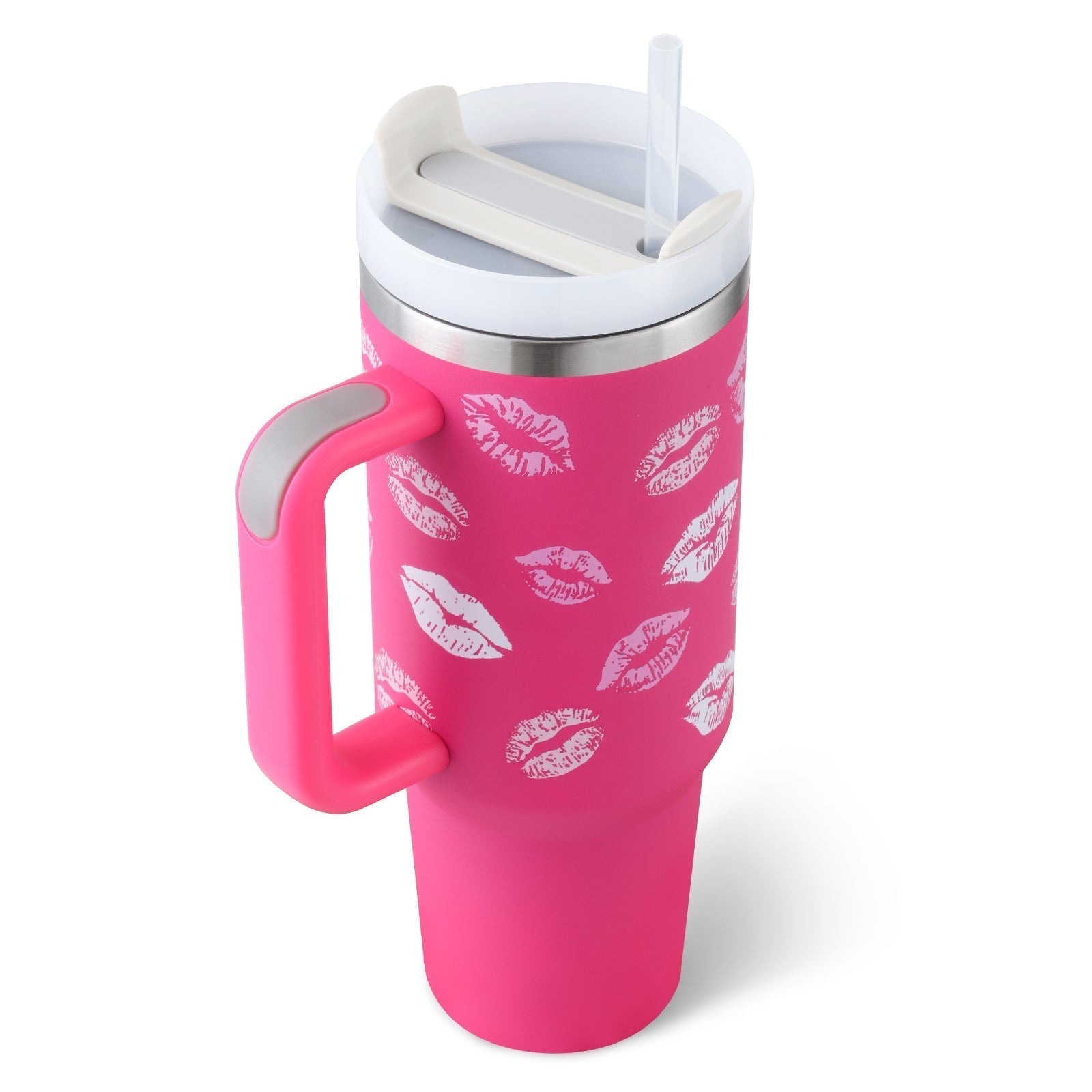 ChillMug™ – Isolierter Trinkbecher mit Griff & Strohhalm | 40 oz Thermobecher für unterwegs