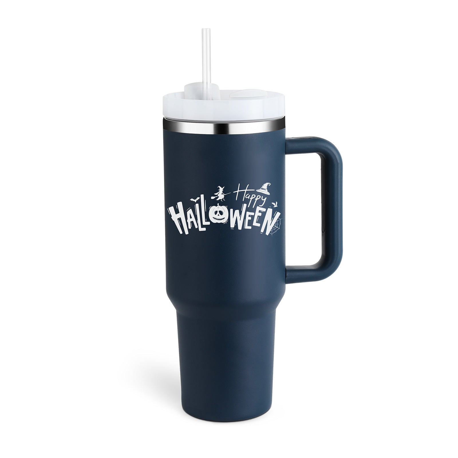 ChillMug™ – Isolierter Trinkbecher mit Griff & Strohhalm | 40 oz Thermobecher für unterwegs