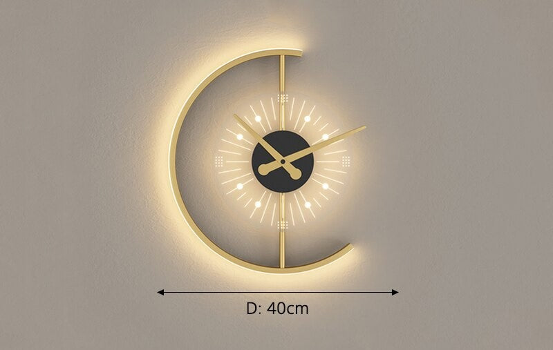 BrightClock™ – Moderne LED-Wanduhr mit klarer Anzeige für stilvolle Wohnräume