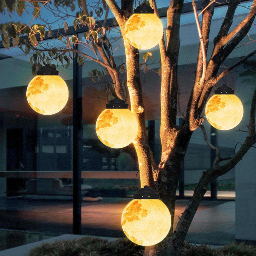 MoonGlow™ Solar Garden Pendant Lamp – Solare LED-Hängelampe für Garten & Terrasse