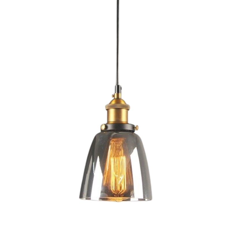 GlassHaven™ – Elegante Industrie-Pendelleuchte aus Glas im Loft-Design