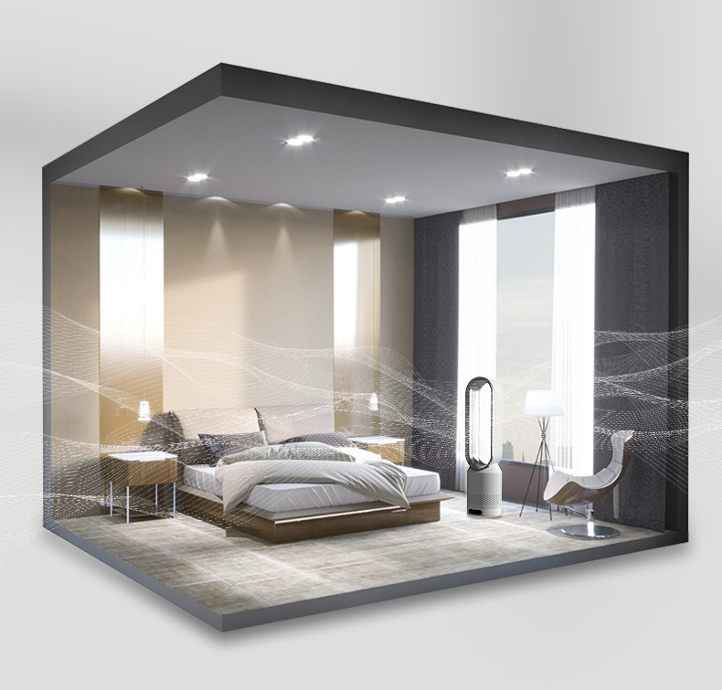 AirPure™ – 3-in-1 Luftkühler mit Luftreiniger, Oszillation & LED-Touch