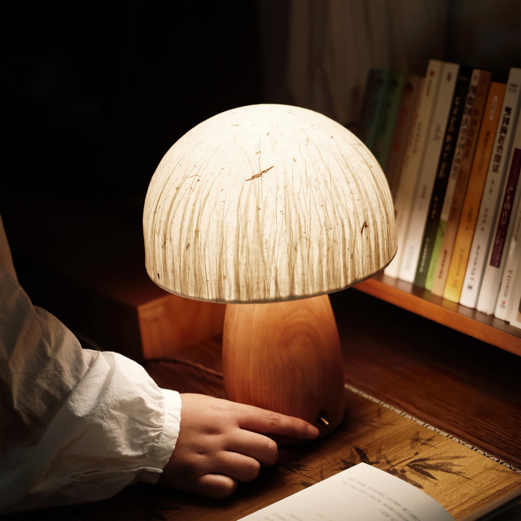 MushroomBeam™ Verspielte Tischleuchte – Pilz-Design Lampe mit warmem, gemütlichem Licht