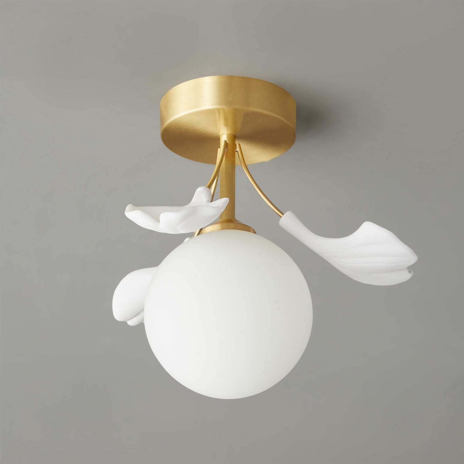 GingkoLuxe™ Deckenleuchte – Elegante Design-Deckenlampe im Gingko-Blatt-Stil (G9)