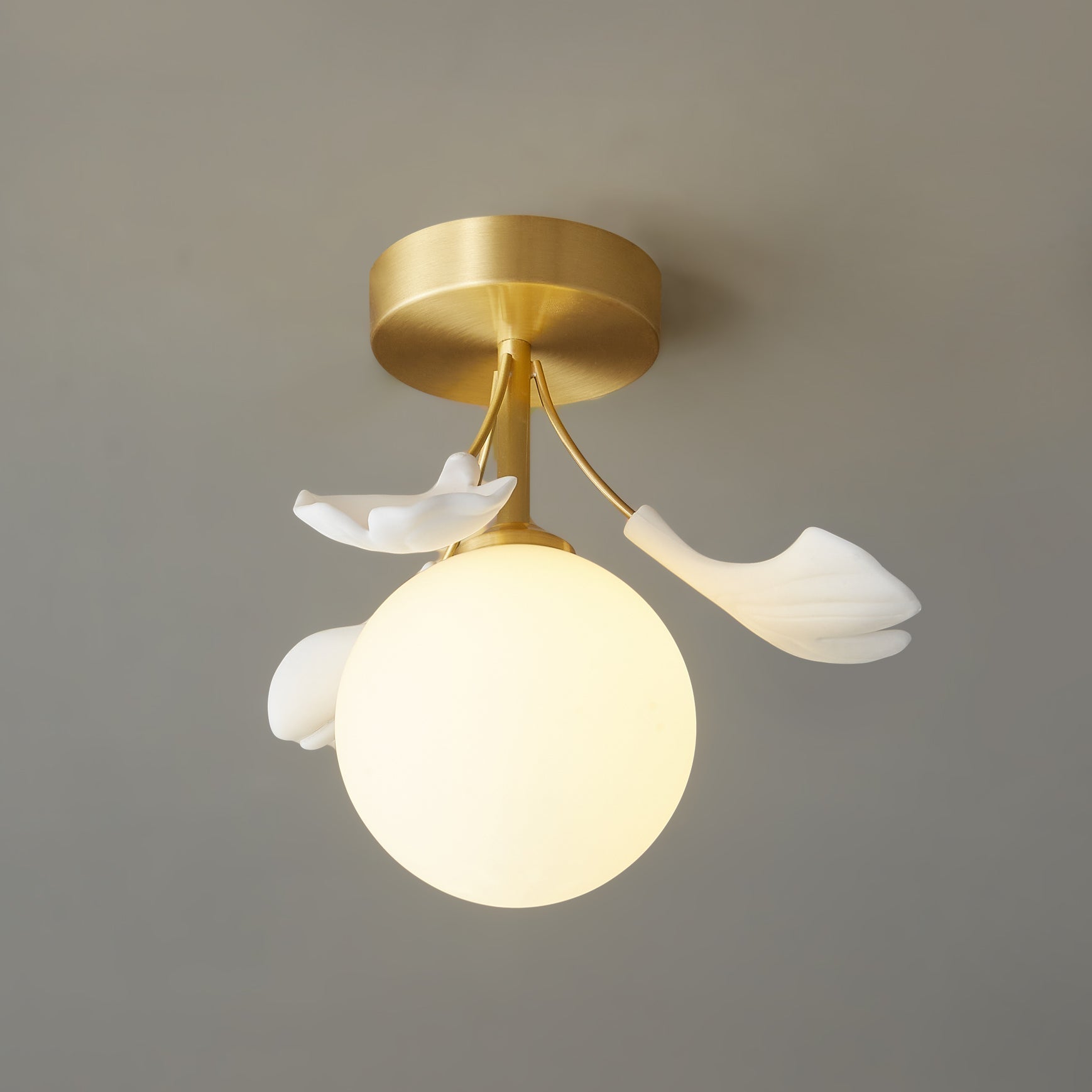 GingkoLuxe™ Deckenleuchte – Elegante Design-Deckenlampe im Gingko-Blatt-Stil (G9)