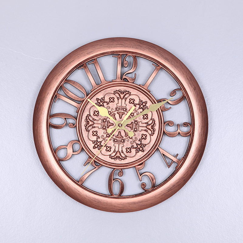 NostalgiaTick™ – Retro-Wanduhr im Vintage-Design mit großen Ziffern