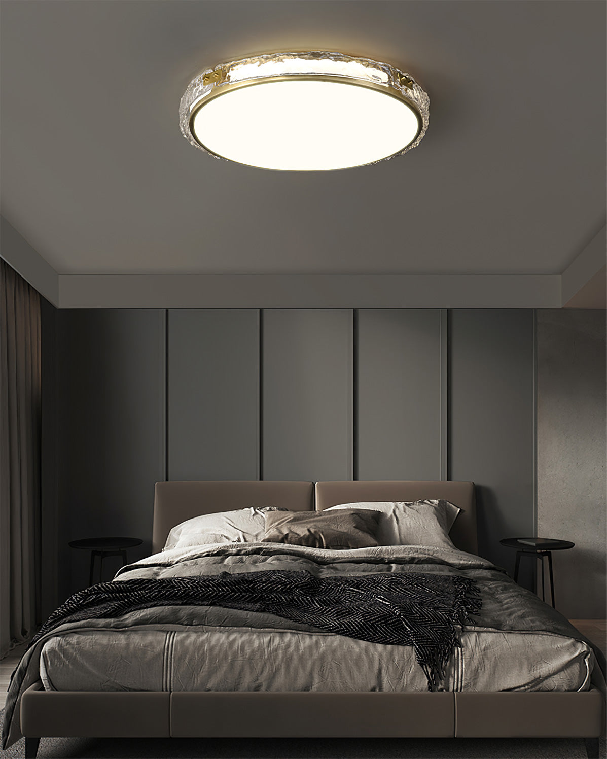 ArlusGlow™ Deckenleuchte – Luxuriöse LED-Deckenlampe aus Glas & Messing
