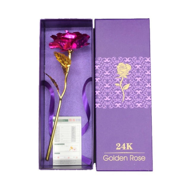 AureaRose™ – 24K vergoldete Rose als Geschenk | Zeitloses Symbol ewiger Liebe