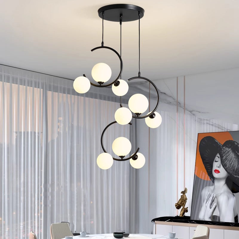GlowBeam™ LED-Pendelleuchte – Elegante Design-Hängelampe mit Fernbedienung für Wohn- & Essbereiche