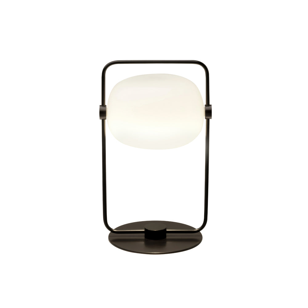 StreamGlow™ Tischlampe – Minimalistische Design-Glaslampe aus Metall & Glas