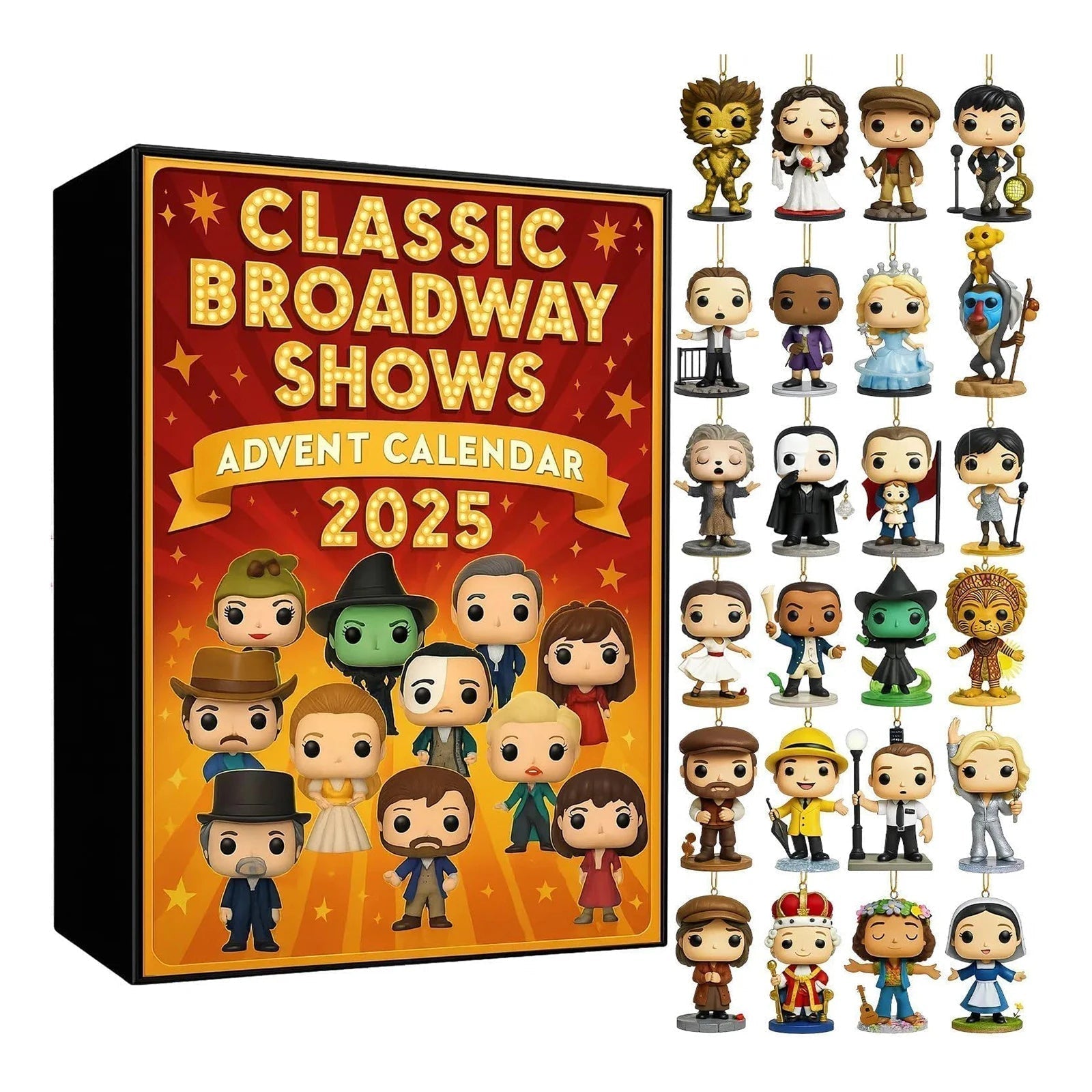 BroadwayMagic™ – Halloween Adventskalender 2025 mit Broadway-Musical-Figuren