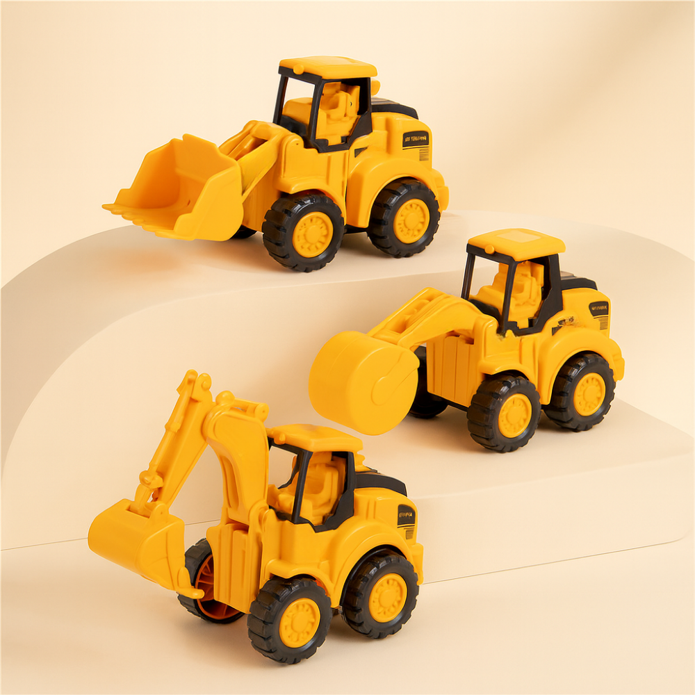 BuildMaster™ Lern-Baufahrzeug-Set für Kinder – Kreatives Konstruktionsspielzeug ab 2 Jahren