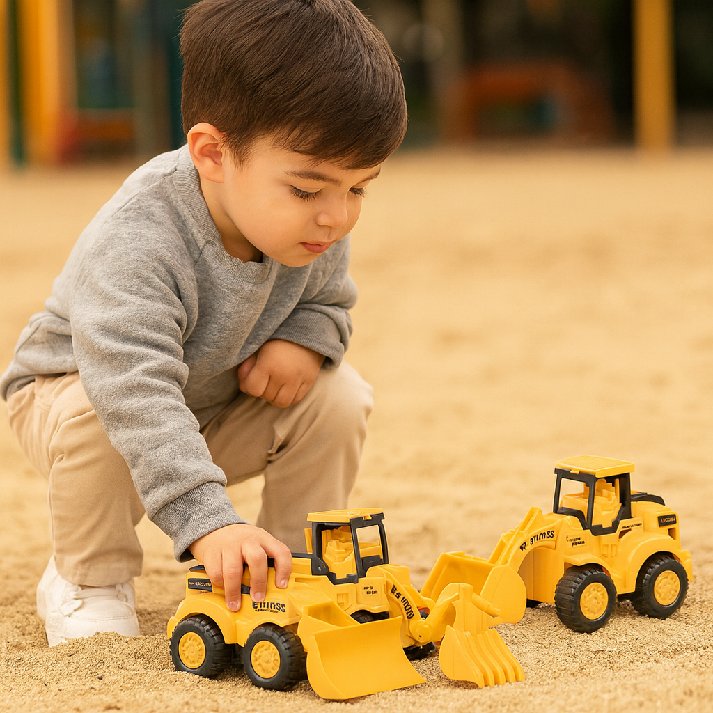 BuildMaster™ Lern-Baufahrzeug-Set für Kinder – Kreatives Konstruktionsspielzeug ab 2 Jahren