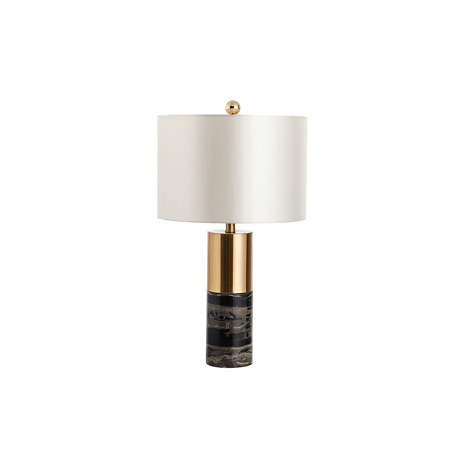 StoneRadiance™ Tischlampe – Elegante Design-Lampe mit Marmorfuß & modernem Look