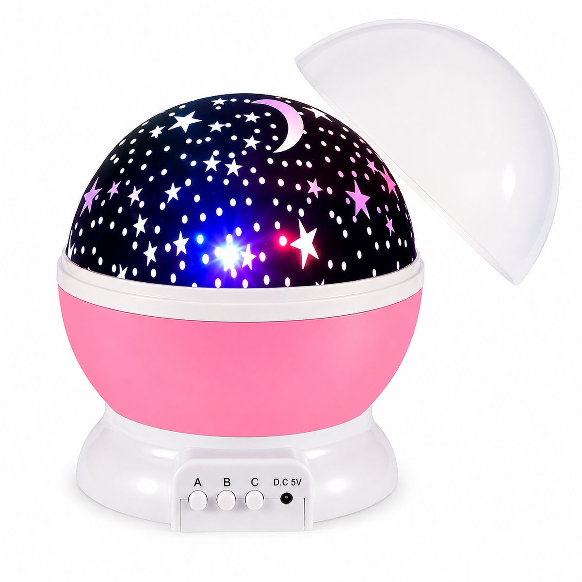 CelestiaGlow™ – Magischer Galaxy Nachtlicht-Projektor | Farbwechselnde Sternenhimmel Lampe mit Musikfunktion