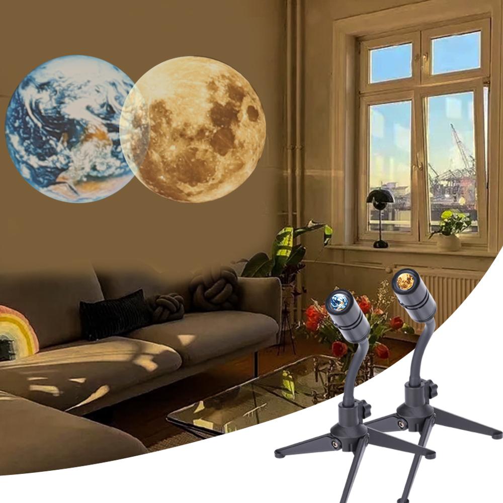 CelestialAura™ LED Projektionslampe – Erd- & Weltraumprojektion für Entspannung & Fantasie