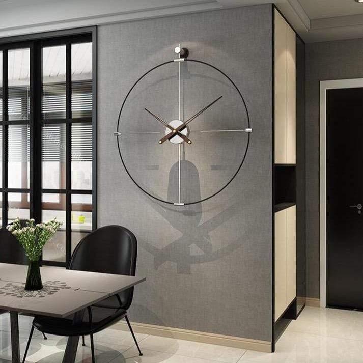 ChronoSphere™ – Große moderne Design-Wanduhr für stilvolle Wohnräume
