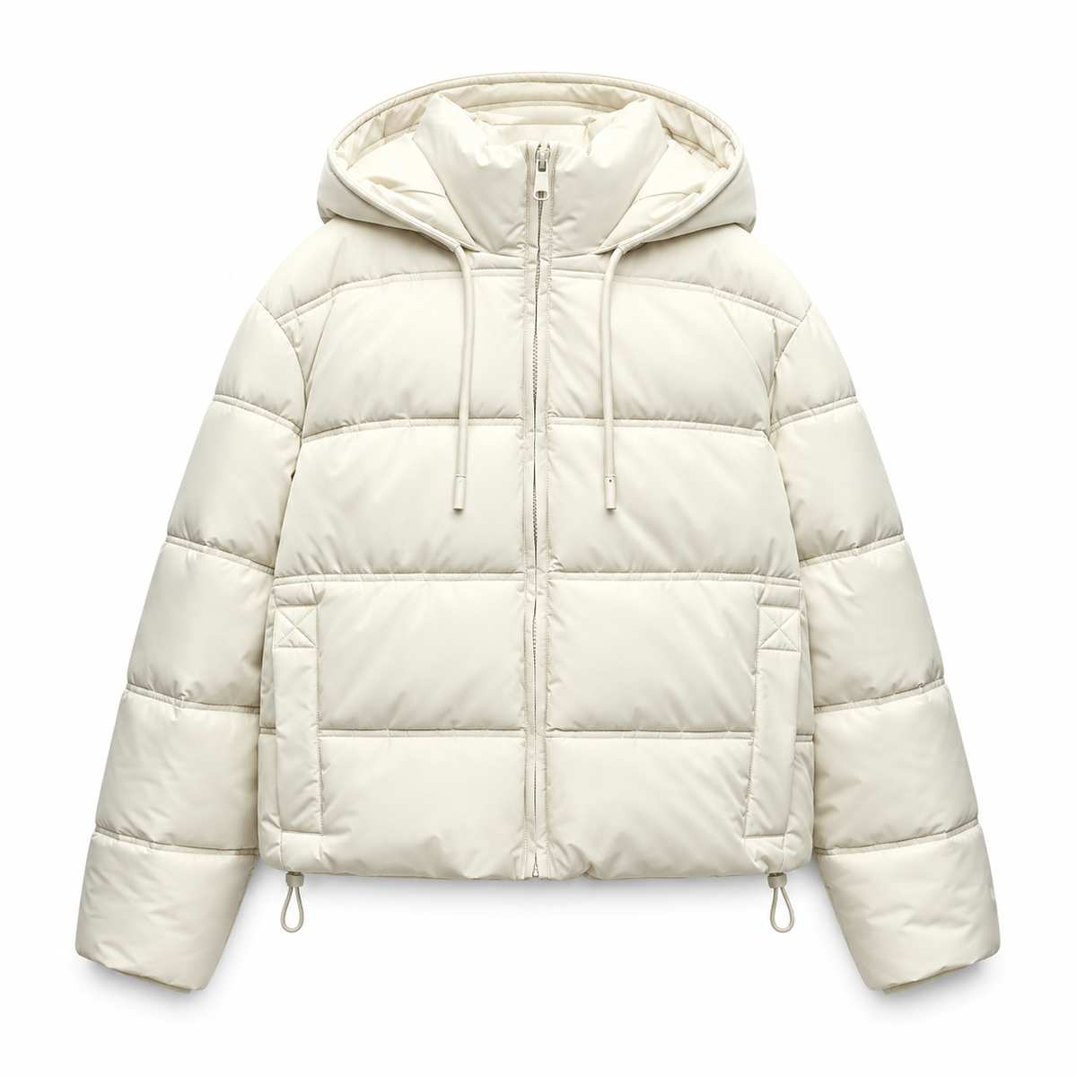 Xanthea™ Damen Steppjacke – Leichte Winterjacke mit Kapuze & Bequemer Passform