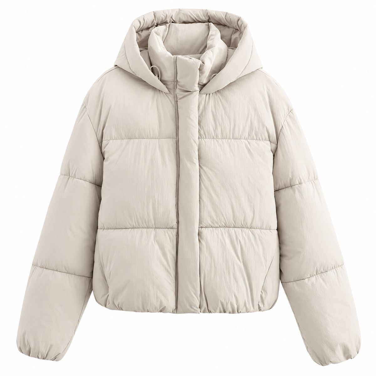 Lucasta™ Damen Winterjacke – Warme Steppjacke mit Kapuze, gefüttert, Regular Fit, modisches Design