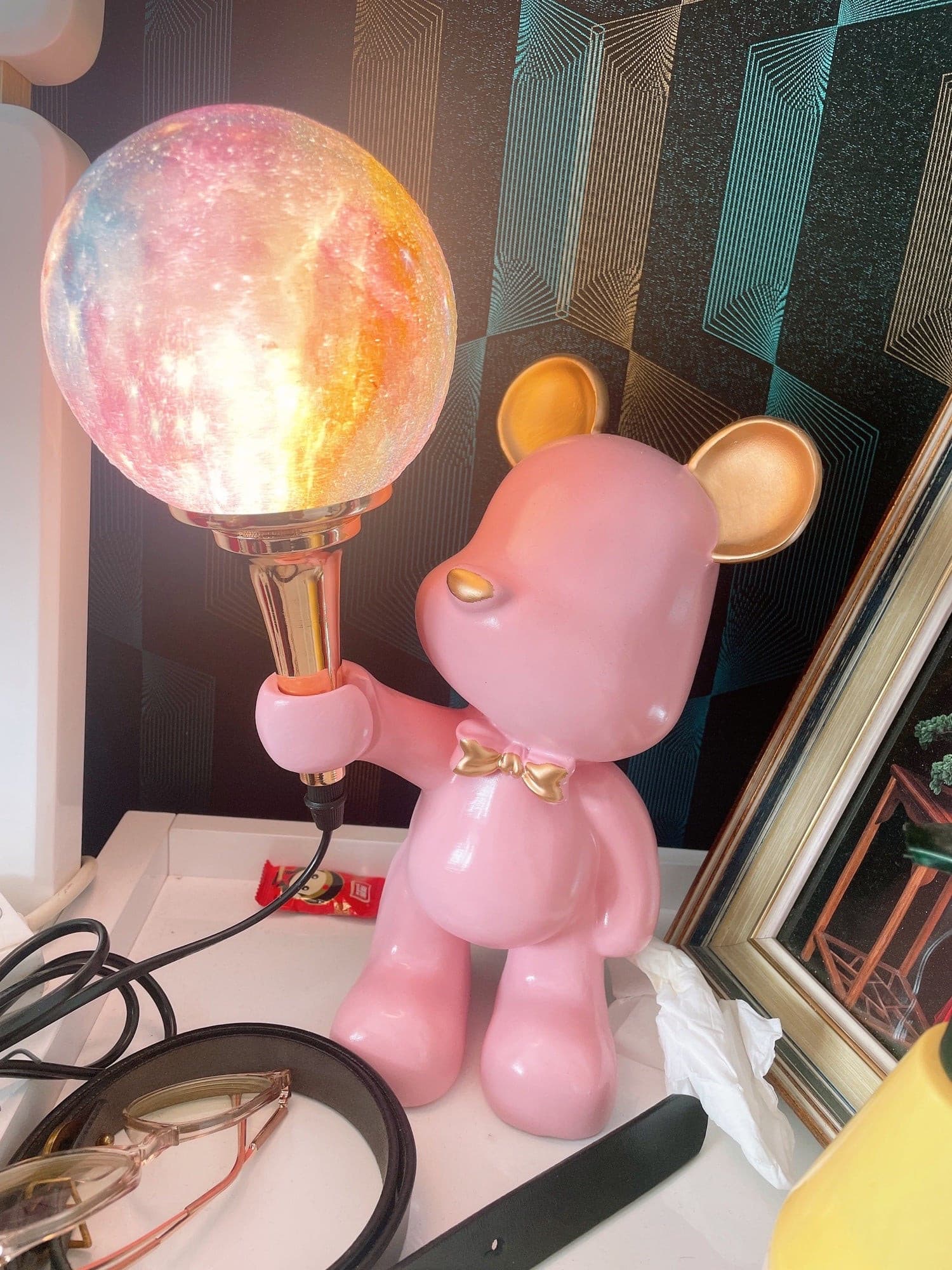 Stellar Bear™ Nachtlampe – Sternenprojektor LED Bär für Kinderzimmer
