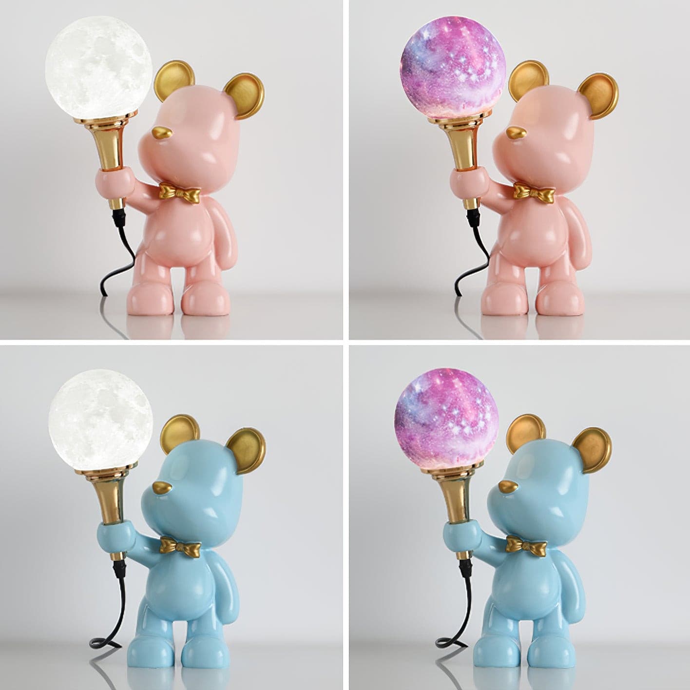 Stellar Bear™ Nachtlampe – Sternenprojektor LED Bär für Kinderzimmer