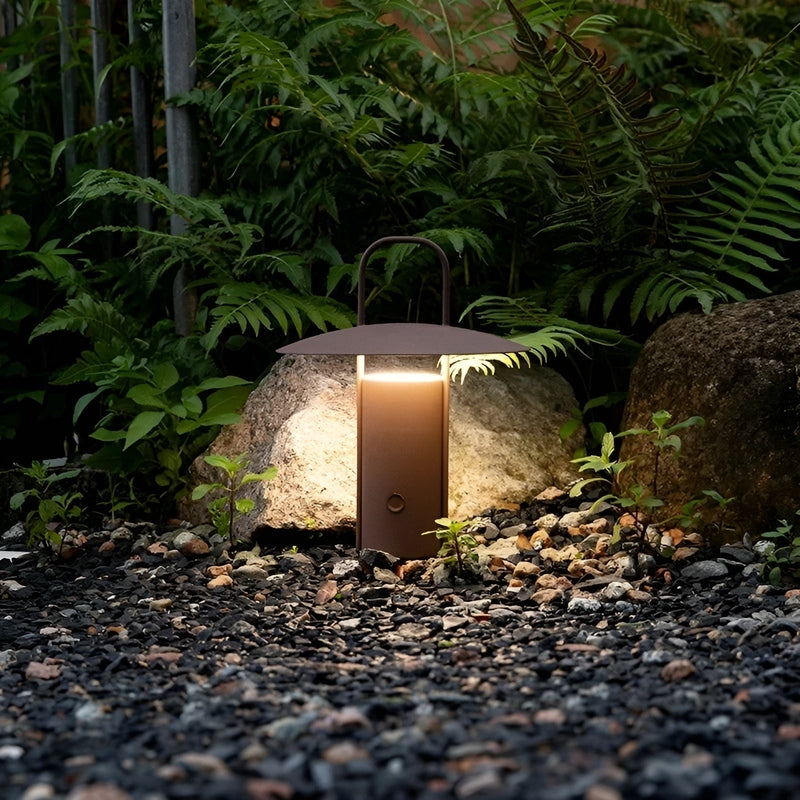 GlowLight™ Wiederaufladbare Gartenlampe – Kabellose, wasserdichte LED-Außenleuchte