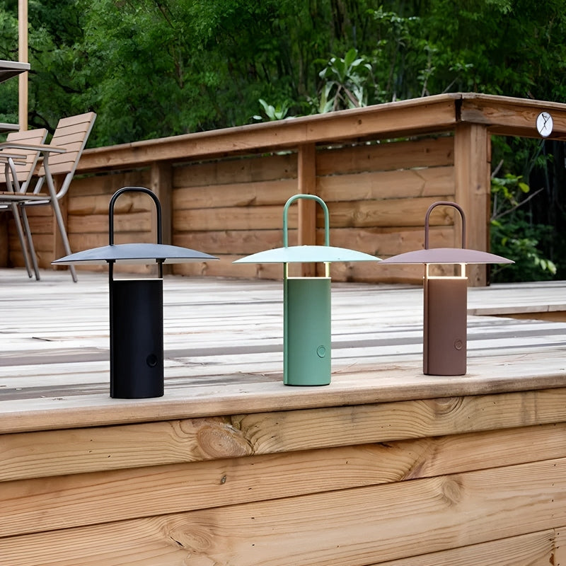 GlowLight™ Wiederaufladbare Gartenlampe – Kabellose, wasserdichte LED-Außenleuchte