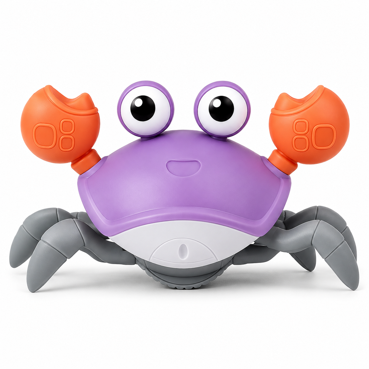 CrustaceanJoy™ Krabbelnde Krabbe Babyspielzeug – Interaktives Musik- & Lichtspielzeug zum Krabbelnlernen