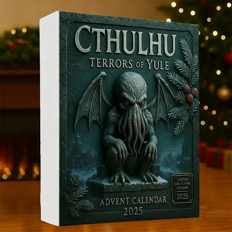 CthulhuCraft™ – Acryl Halloween Adventskalender mit 24 Grusel-Dekorationen