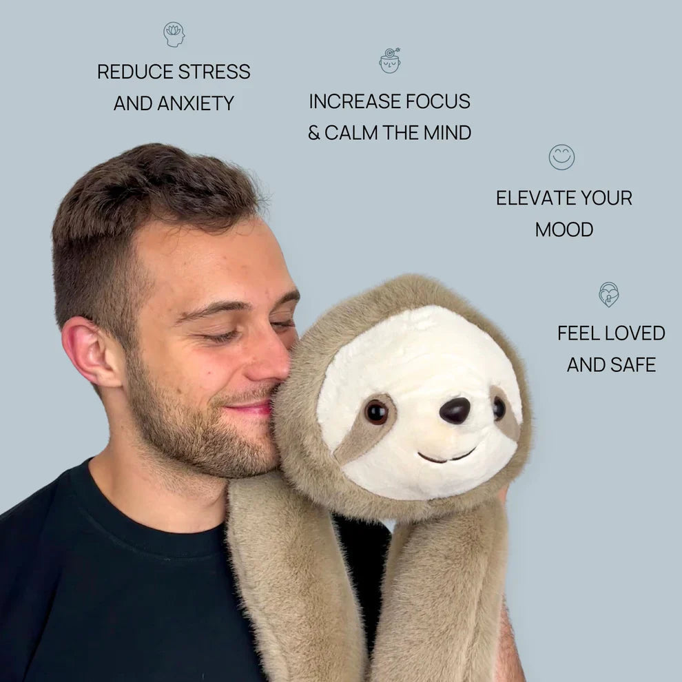 CuddleSphere™ Kuschel-Kissen – Stresslösendes Umarmungskissen 45 cm, Ultraweich & Komfort-Design