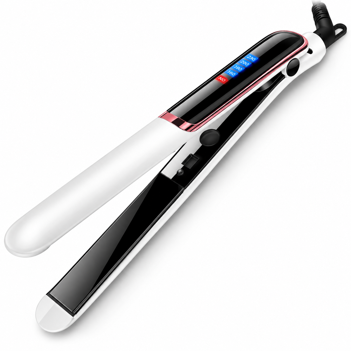 CurlMaster™ 2-in-1 Ionic Hair Straightener & Curler – Glätten & Locken ohne Frizz, 100–240V - Less Goods