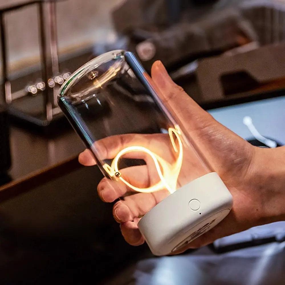 PureGlow™ Flexible LED Tischleuchte – Magnetische Design-Lampe für aufgeräumte & moderne Arbeitsplätze