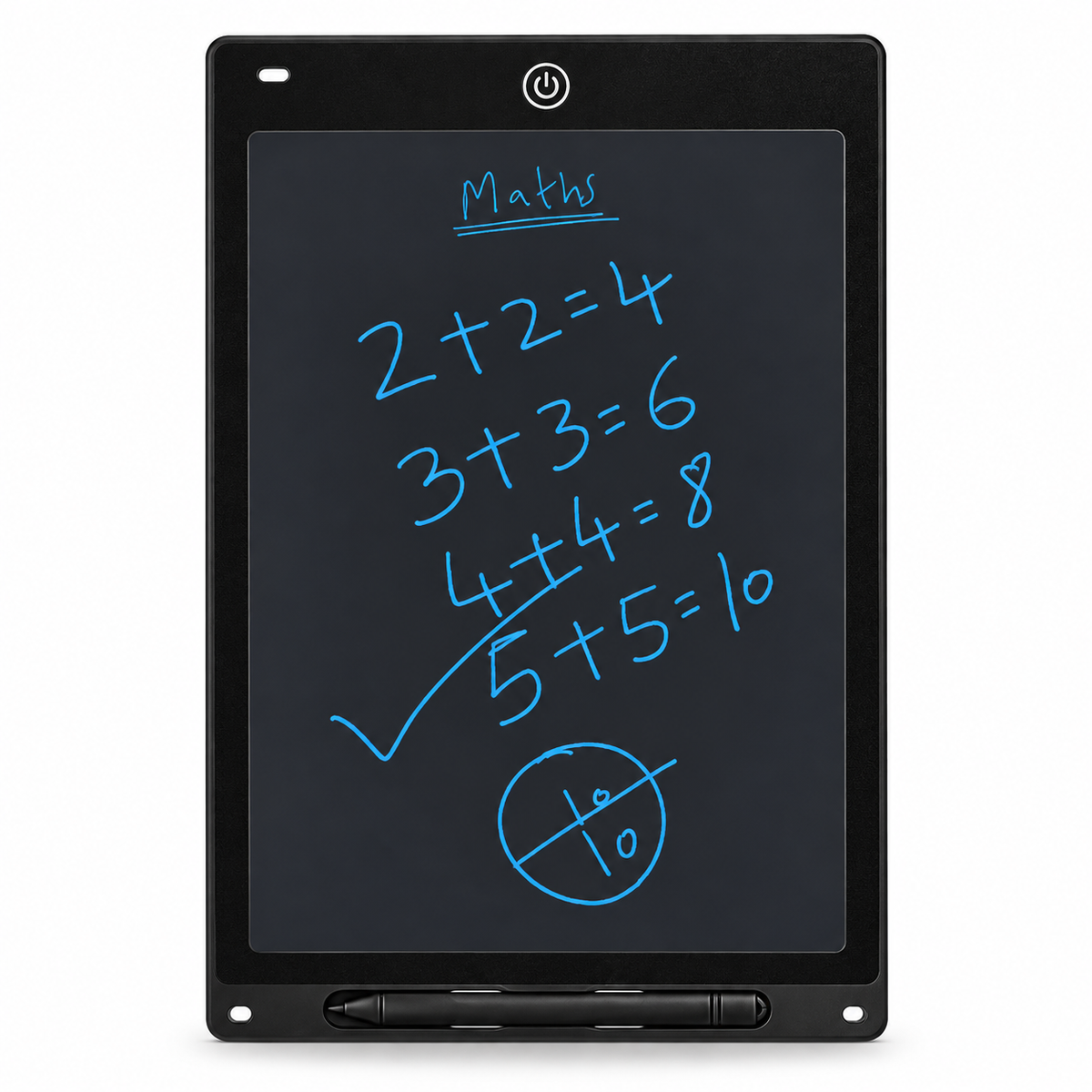 DoodleMate™ 12-Zoll LCD Schreibtafel – Wiederverwendbares Zeichentablet für Kinder, Lern- & Zeichenboard