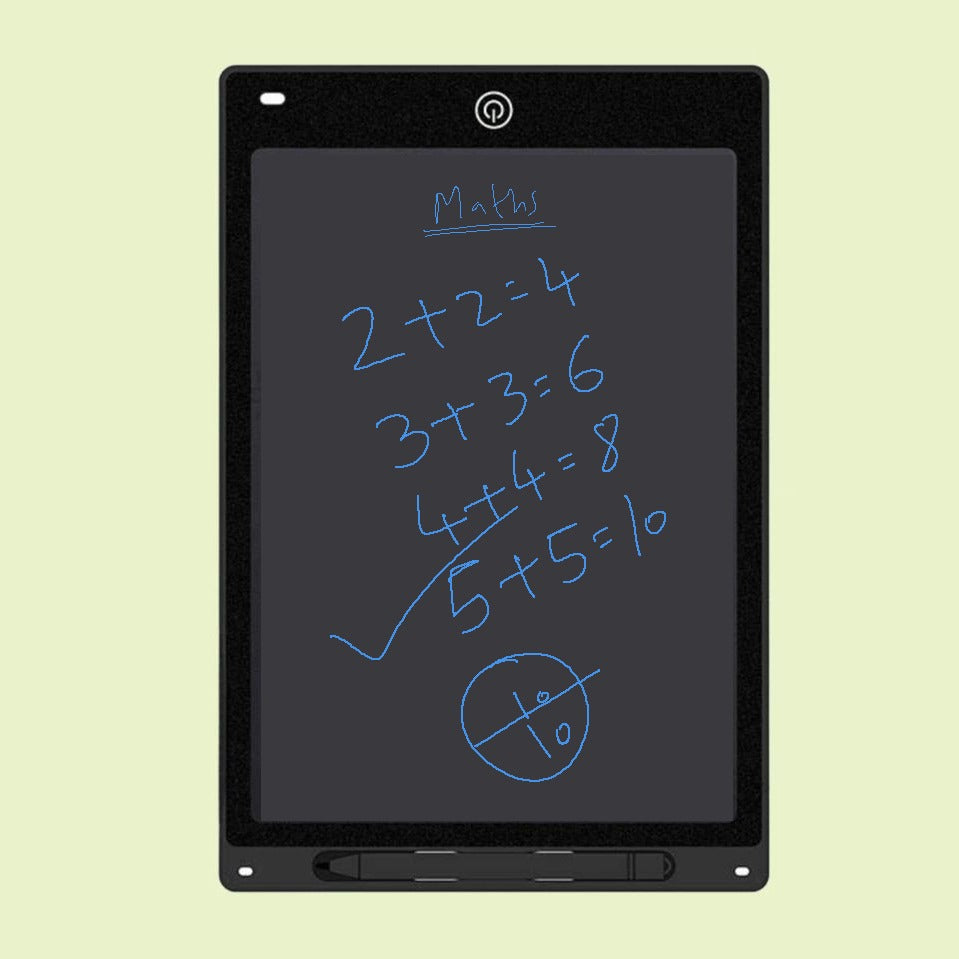 DoodleMate™ 12-Zoll LCD Schreibtafel – Wiederverwendbares Zeichentablet für Kinder, Lern- & Zeichenboard