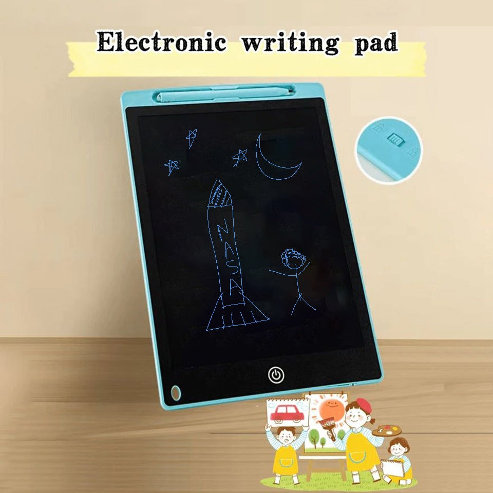DoodleMate™ 12-Zoll LCD Schreibtafel – Wiederverwendbares Zeichentablet für Kinder, Lern- & Zeichenboard