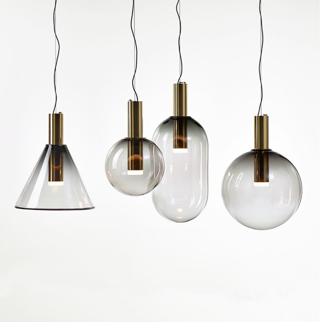 OpalGlow™ Pendelleuchte – Elegante Glas-Hängelampe für moderne Wohnräume (GU10)