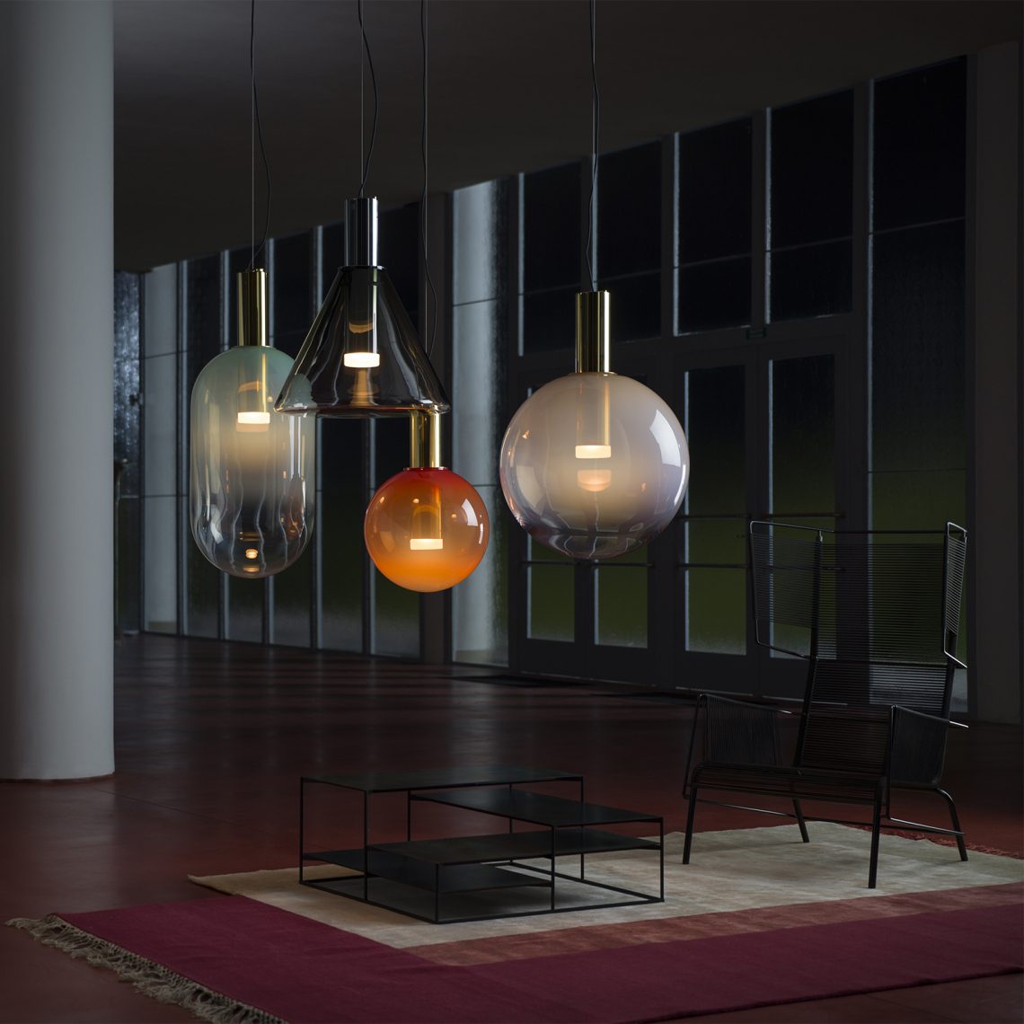 OpalGlow™ Pendelleuchte – Elegante Glas-Hängelampe für moderne Wohnräume (GU10)