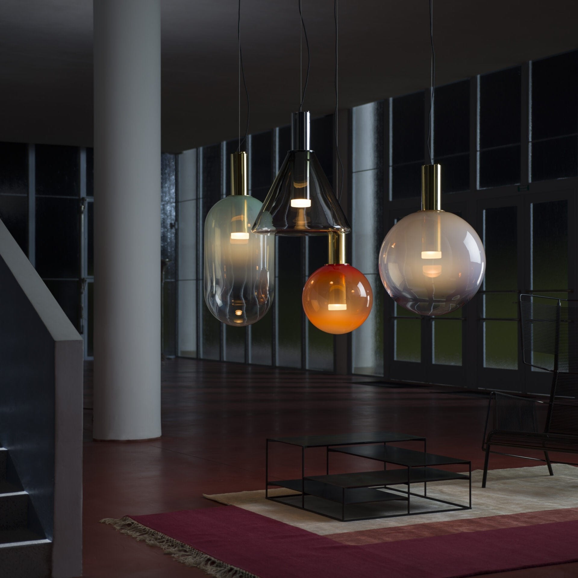 OpalGlow™ Pendelleuchte – Elegante Glas-Hängelampe für moderne Wohnräume (GU10)