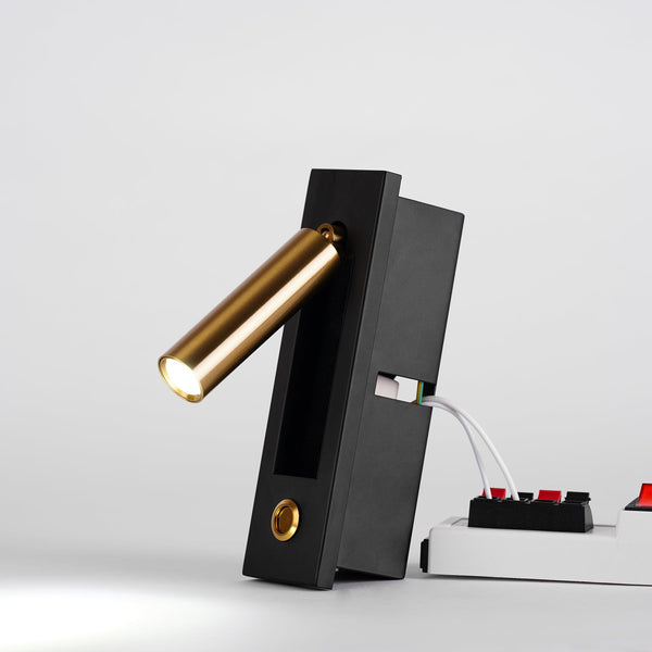 EssenceGlow | Elegante LED Wandleuchte mit flexiblem Arm – Stilvolles Licht für jeden Raum