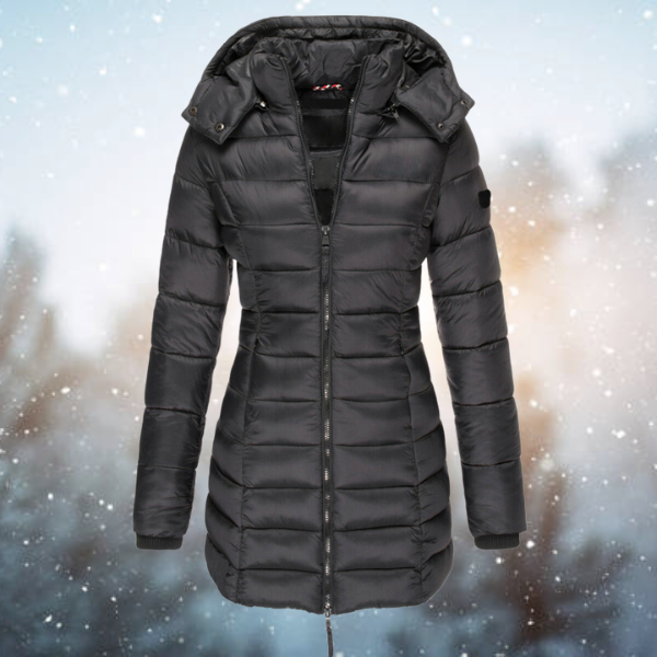 Galadriel™ – Damen Steppjacke mit Kapuze | Warme Winterjacke mit Isolierung & Stilvollem Design
