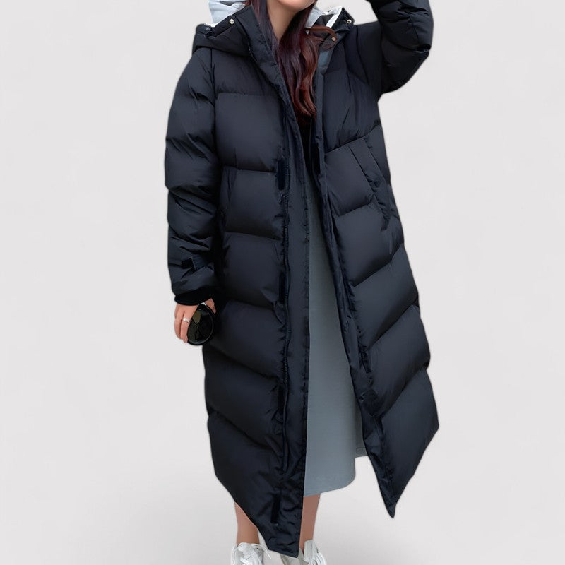 Octavia | Damen kuschelige wasserdichte Steppjacke – Wärme & Stil