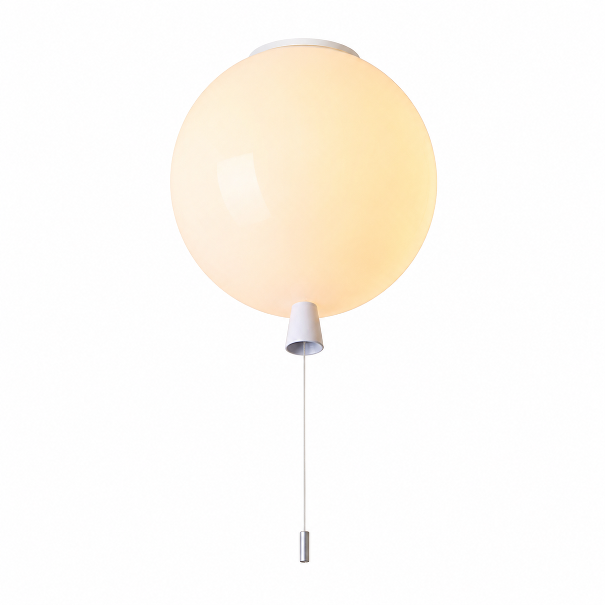 FatehAura™ Runde LED Deckenleuchte – Moderne Schlafzimmerlampe aus Acryl | Energiesparend | 20–35 cm - Less Goods