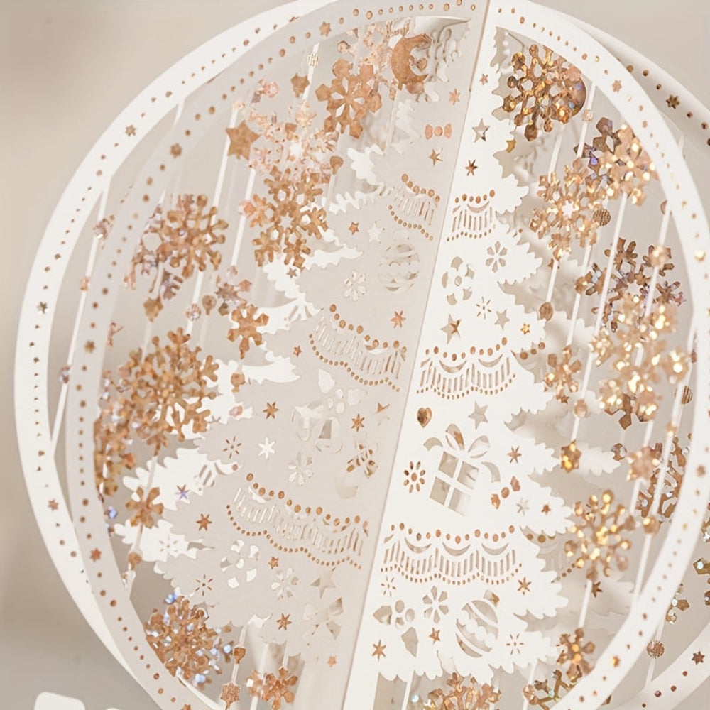 FestivaTree™ – Elegante 3D Pop-Up Weihnachtskarte mit beeindruckendem Tannenbaum-Design