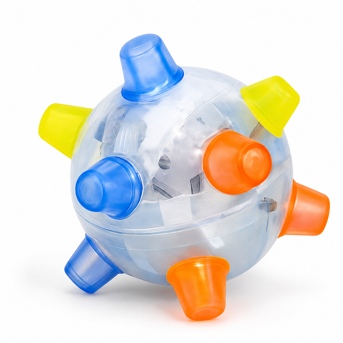 FetchBright™ LED Hundeball – Leuchtender Gummiball für Hunde | Blinkend, robust & interaktiv