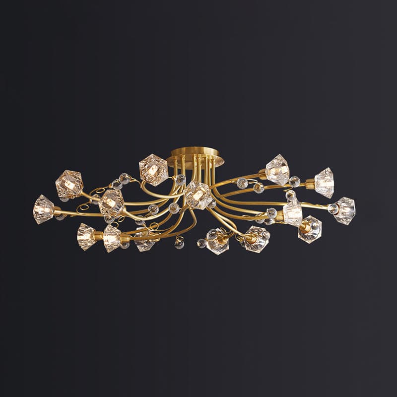 FloralBeam™ Deckenleuchte – Elegante Blumen-Deckenlampe mit warmem Licht (G9 LED)